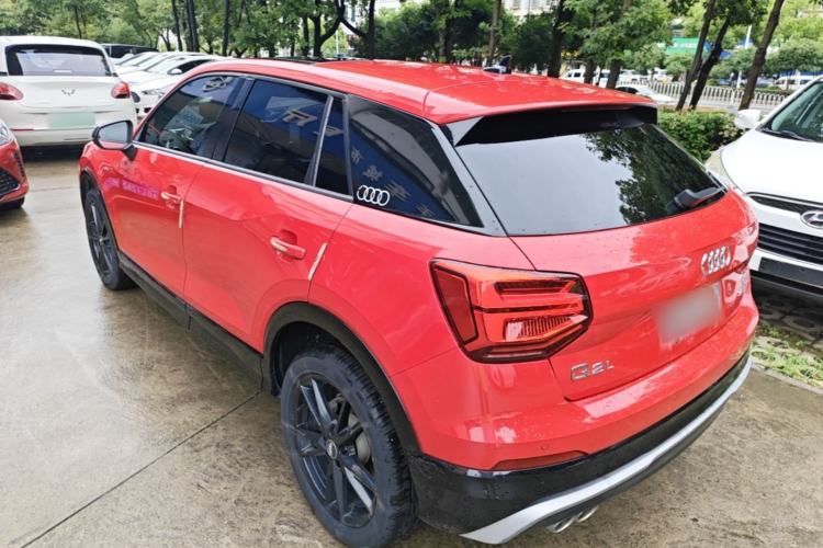 Used Audi Q2L 2020 35 TFSI Ambition Dynamic Edition Rear Left 45 Deg