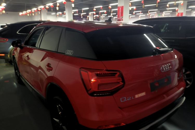 Used Audi Q2L 2020 35 TFSI Ambition Dynamic Edition Rear Left 45 Deg
