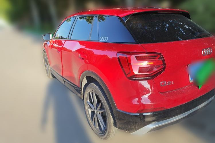 Used Audi Q2L 2020 35 TFSI Ambition Dynamic Edition Rear Left 45 Deg