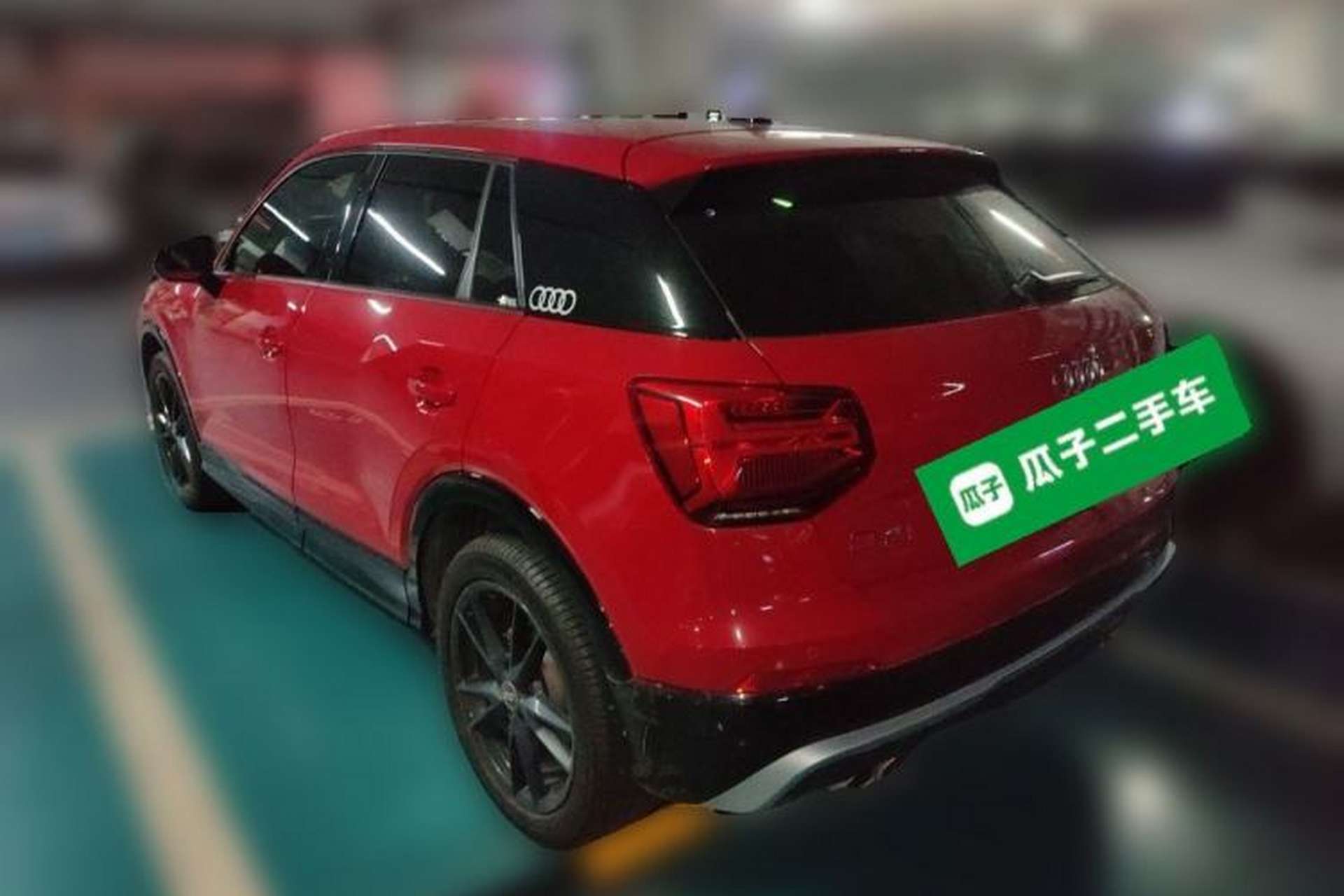 Used Audi Q2L 2020 35 TFSI Ambition Dynamic Edition Rear Left 45 Deg