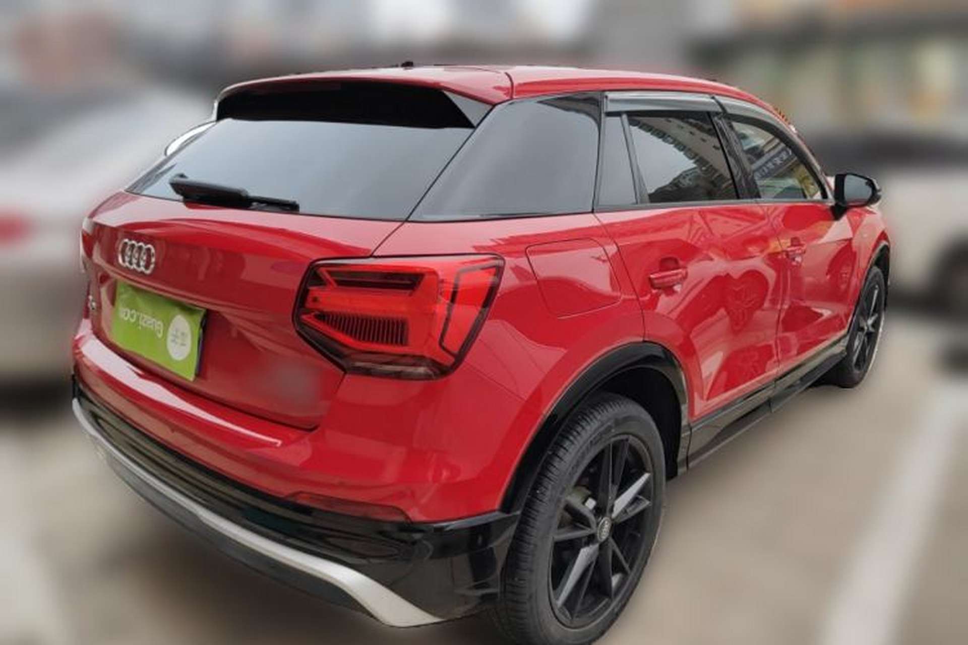 Used Audi Q2L 2020 35 TFSI Fashion Dynamic Model Rear Right 45 Deg