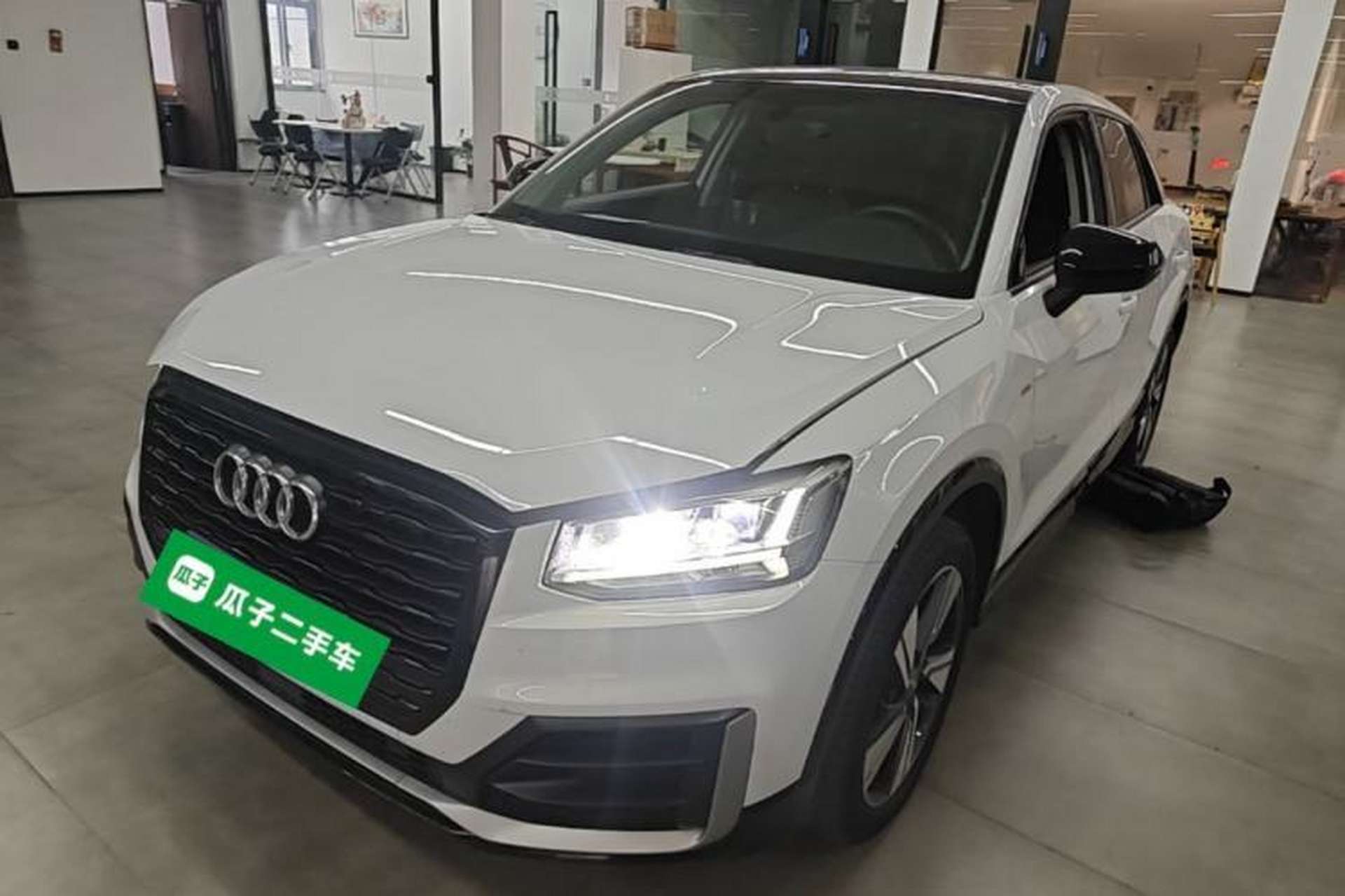 Used Audi Q2L 2020 35 TFSI Fashion Dynamic Model Front Left 45 Deg