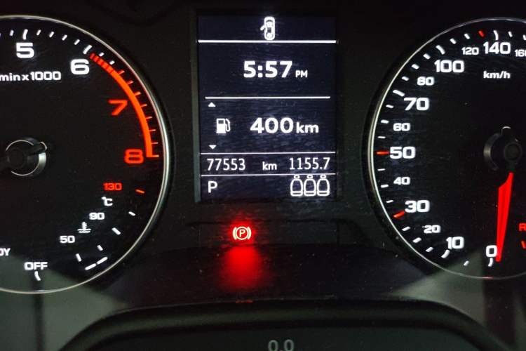 Used Audi Q2L 2020 35 TFSI Ambition Dynamic Edition Odometer Close Up
