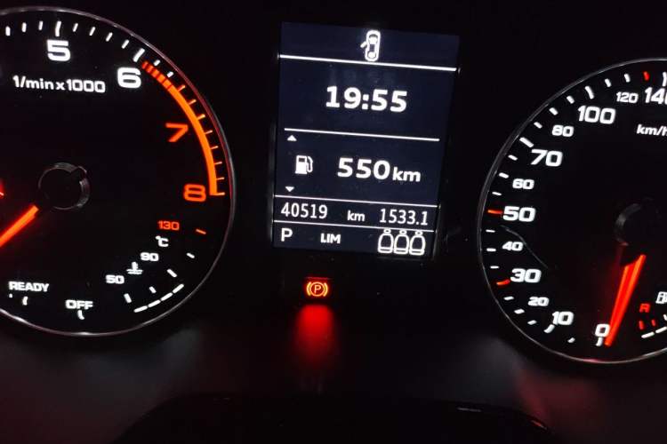 Used Audi Q2L 2020 35 TFSI Ambition Dynamic Edition Odometer Close Up
