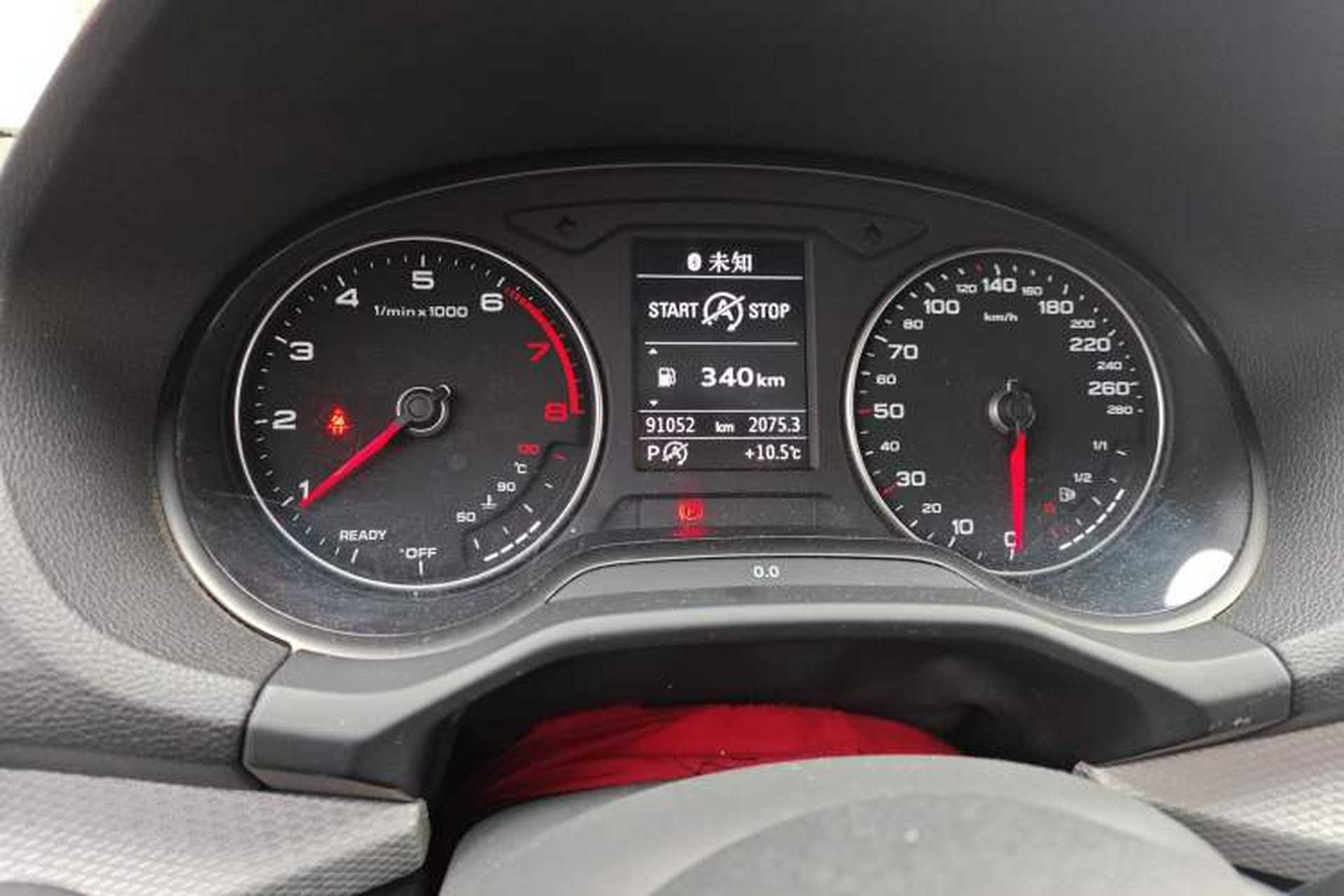 Used Audi Q2L 2020 35 TFSI Ambition Dynamic Edition Odometer Close Up