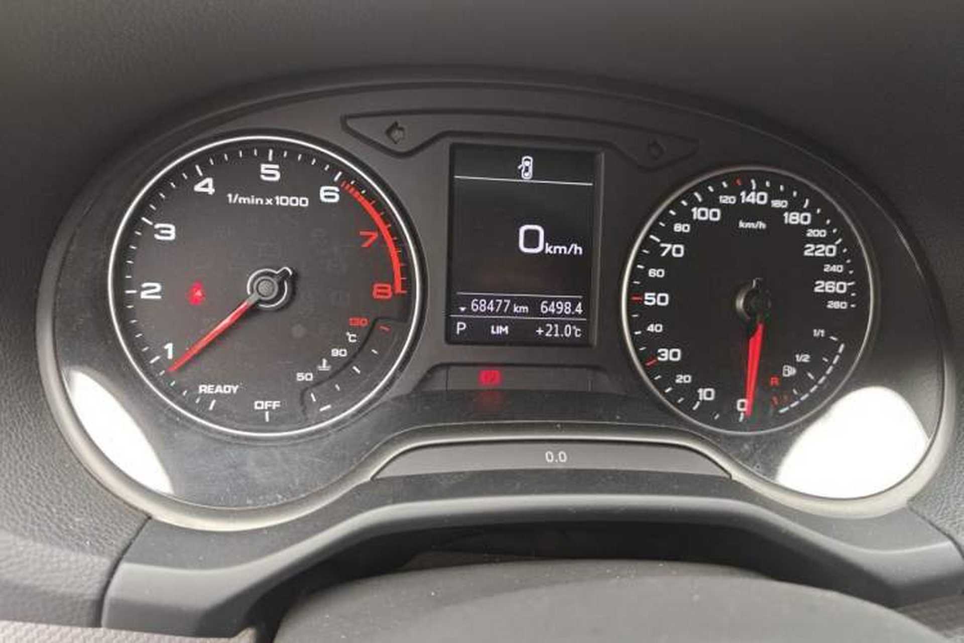 Used Audi Q2L 2020 35 TFSI Ambition Dynamic Edition Odometer Close Up