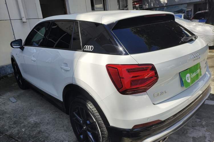 Used Audi Q2L 2020 35 TFSI Ambition Dynamic Edition Rear Left 45 Deg