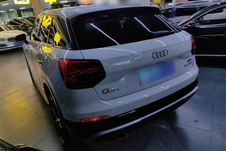 Used Audi Q2L 2020 35 TFSI Ambition Dynamic Edition Rear Left 45 Deg
