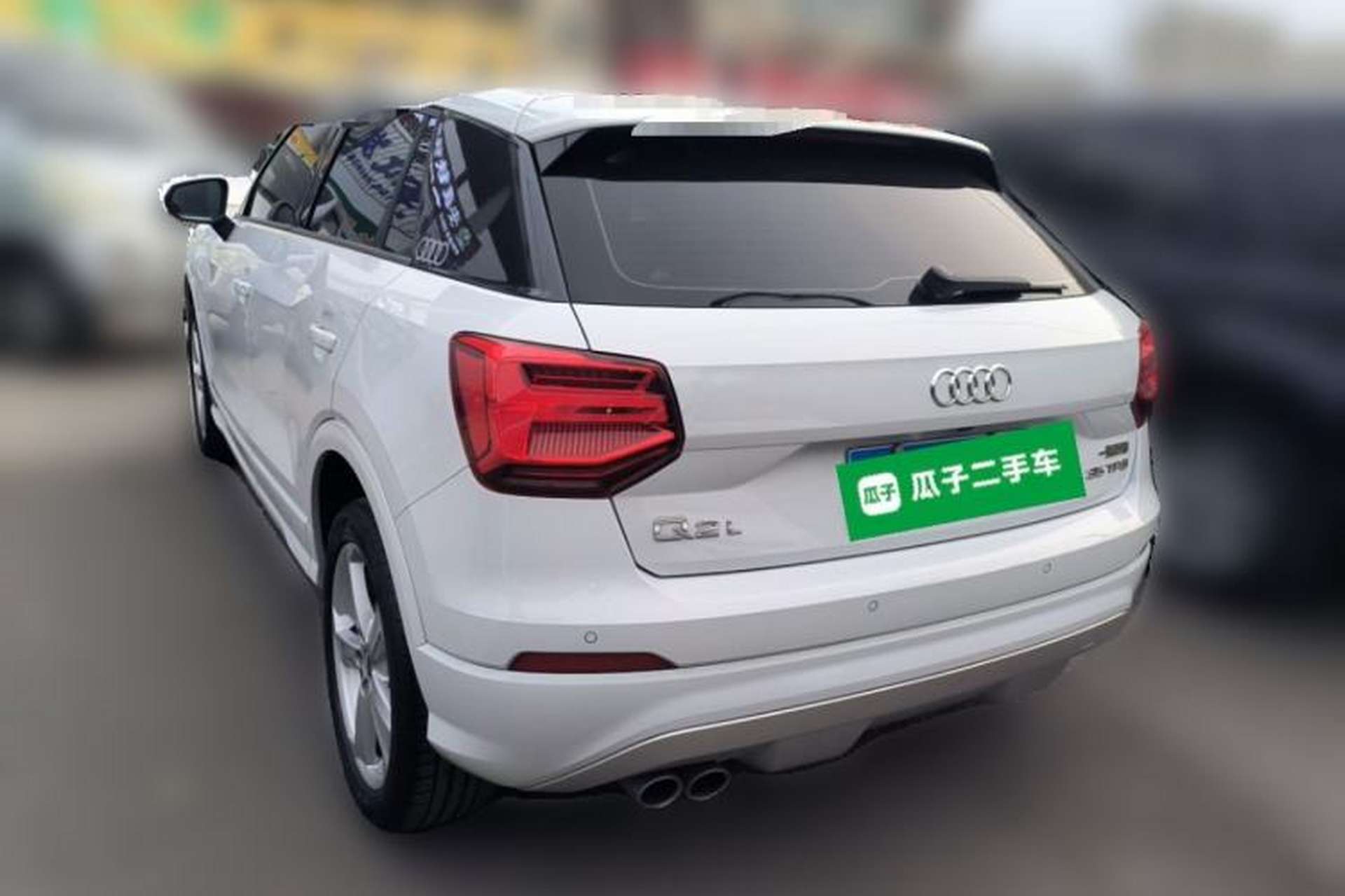 Used Audi Q2L 2020 35 TFSI Fashionable and Elegant Model Rear Left 45 Deg