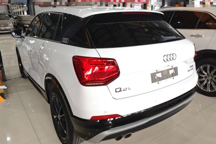 Used Audi Q2L 2020 35 TFSI Ambition Dynamic Edition Rear Left 45 Deg