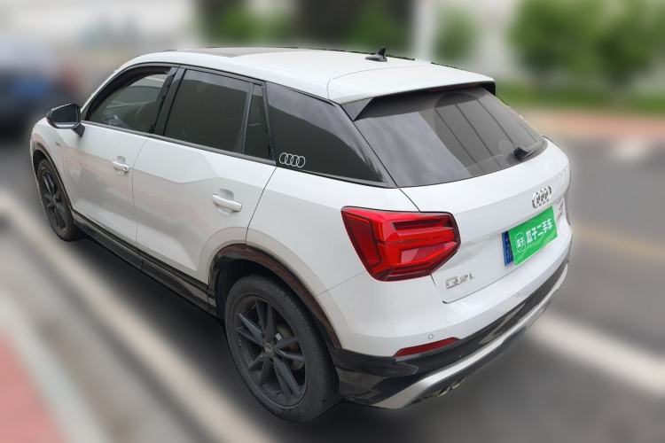 Used Audi Q2L 2020 35 TFSI Ambition Dynamic Edition Rear Left 45 Deg