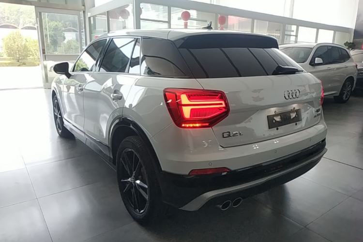 Used Audi Q2L 2020 35 TFSI Ambition Dynamic Edition Rear Left 45 Deg