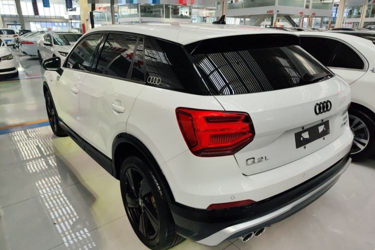 Used Audi Q2L 2020 35 TFSI Fashion Dynamic Model Rear Left 45 Deg