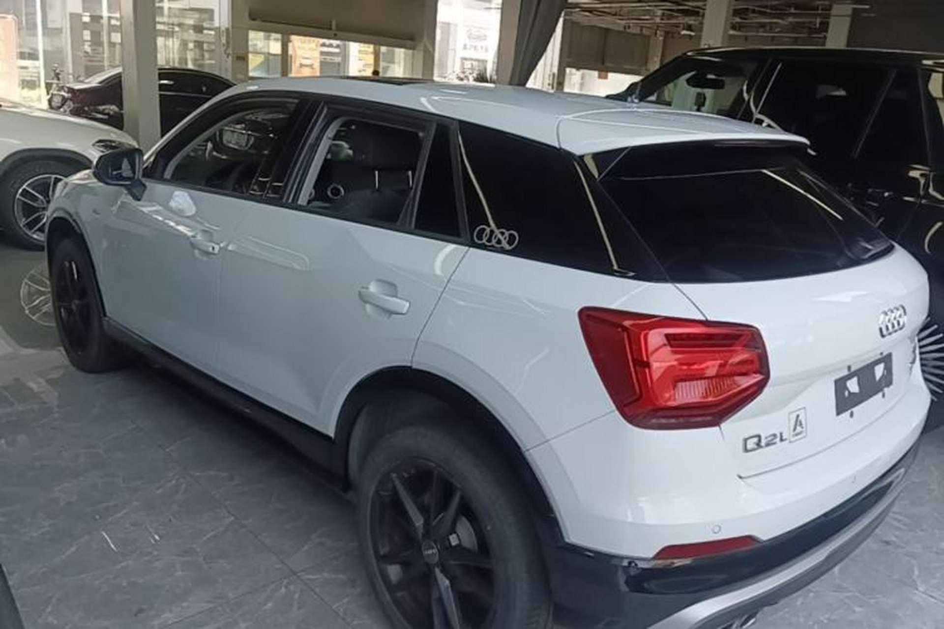 Used Audi Q2L 2020 35 TFSI Ambition Dynamic Edition Rear Left 45 Deg