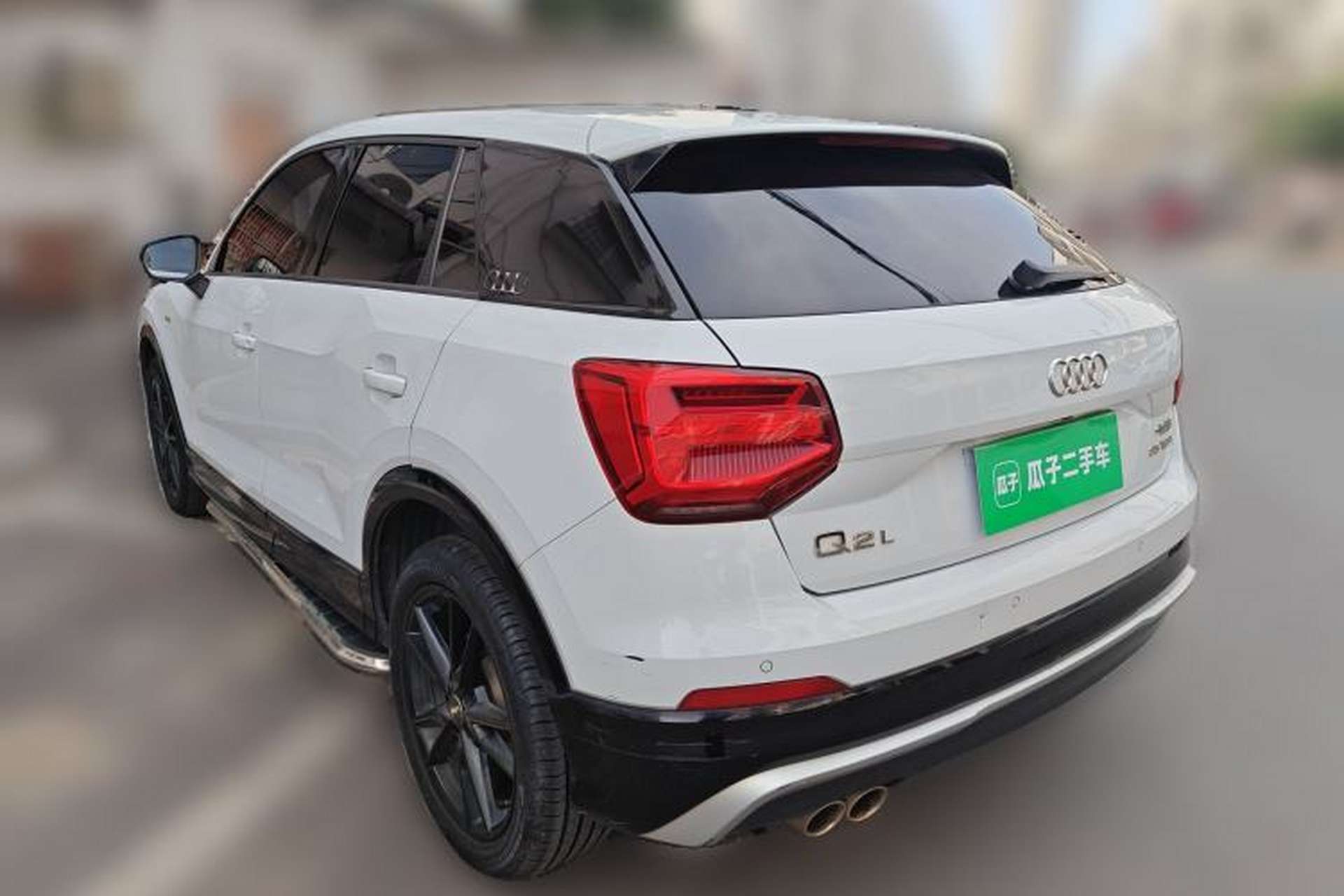 Used Audi Q2L 2020 35 TFSI Ambition Dynamic Edition Rear Left 45 Deg