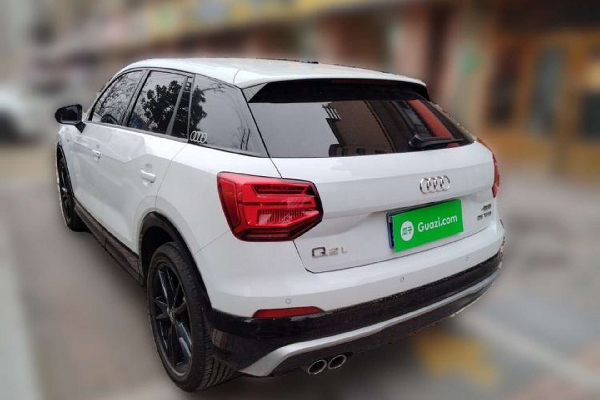 Used Audi Q2L 2020 35 TFSI Fashion Dynamic Model Rear Left 45 Deg