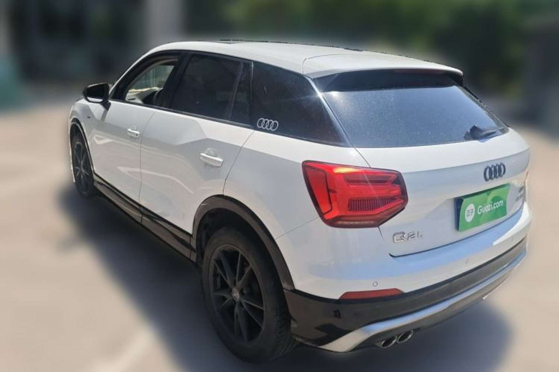 Used Audi Q2L 2020 35 TFSI Ambition Dynamic Edition Rear Left 45 Deg