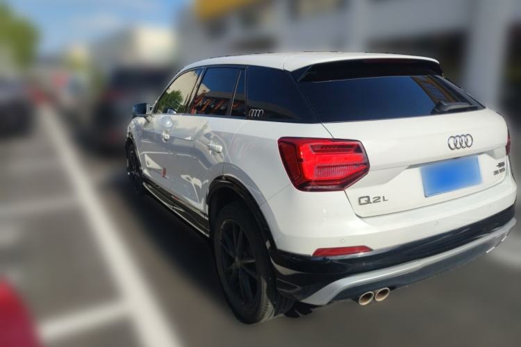 Used Audi Q2L 2020 35 TFSI Ambition Dynamic Edition Rear Left 45 Deg