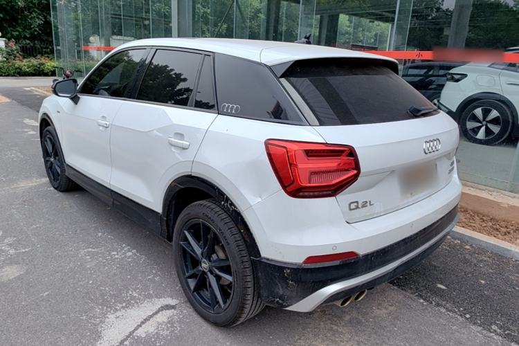 Used Audi Q2L 2020 35 TFSI Ambition Dynamic Edition Rear Left 45 Deg