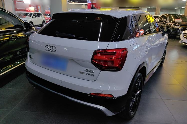 Used Audi Q2L 2020 35 TFSI Ambition Dynamic Edition Rear Right 45 Deg