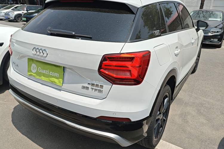 Used Audi Q2L 2020 35 TFSI Ambition Dynamic Edition Rear Right 45 Deg