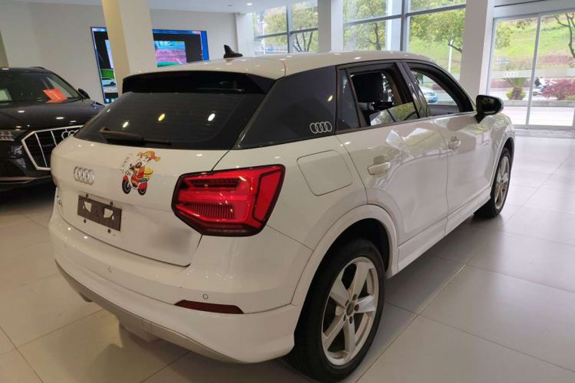Used Audi Q2L 2020 35 TFSI Fashionable and Elegant Model Rear Right 45 Deg