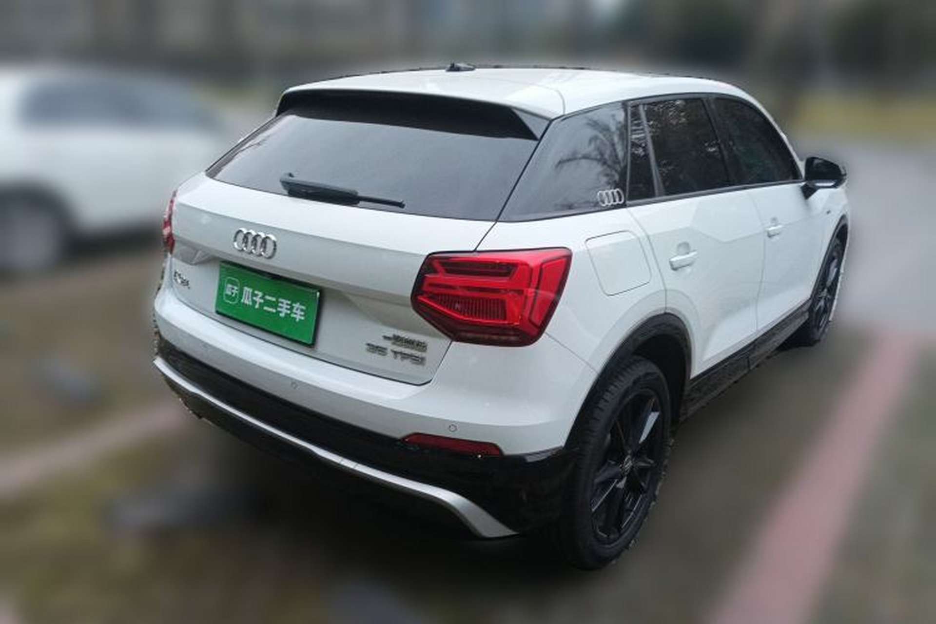 Used Audi Q2L 2020 35 TFSI Ambition Dynamic Edition Rear Right 45 Deg