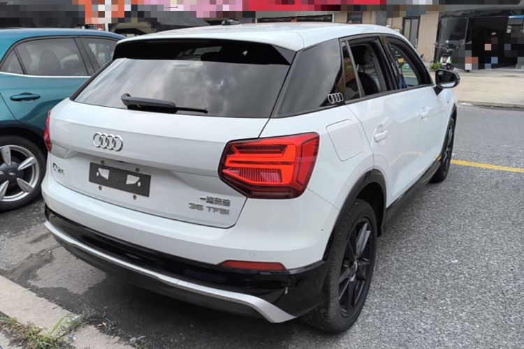 Used Audi Q2L 2020 35 TFSI Ambition Dynamic Edition Rear Right 45 Deg