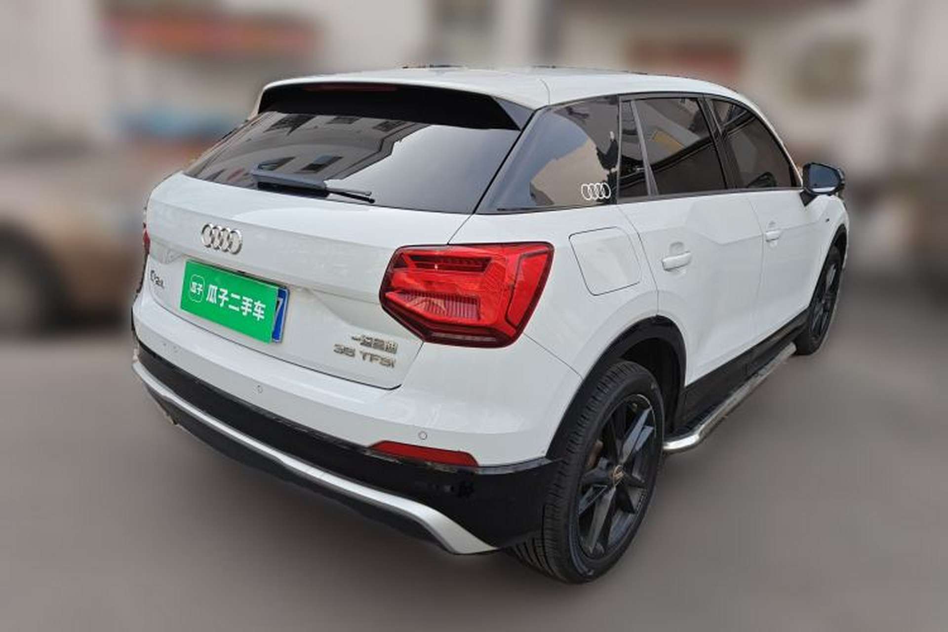 Used Audi Q2L 2020 35 TFSI Ambition Dynamic Edition Rear Right 45 Deg