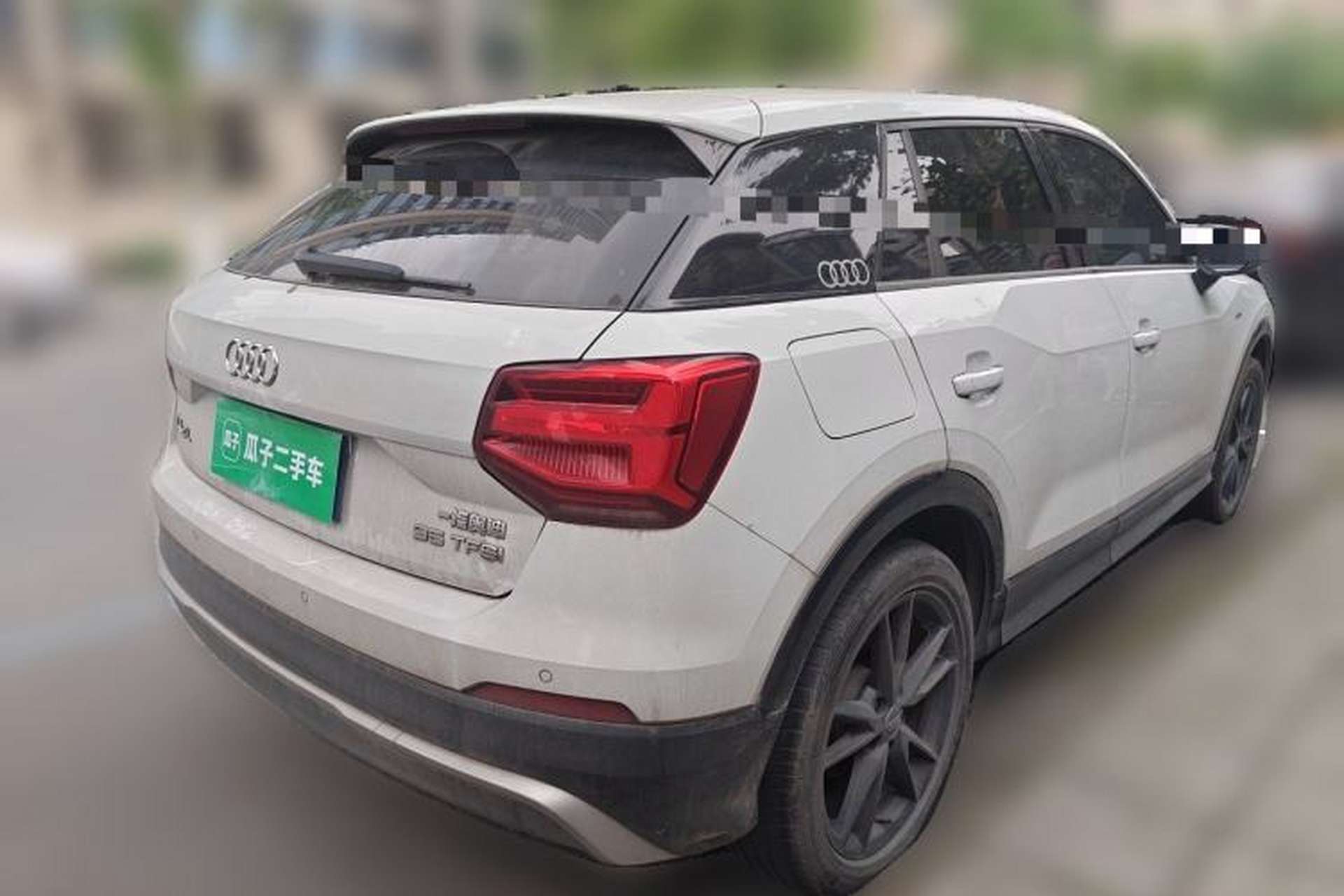 Used Audi Q2L 2020 35 TFSI Ambition Dynamic Edition Rear Right 45 Deg