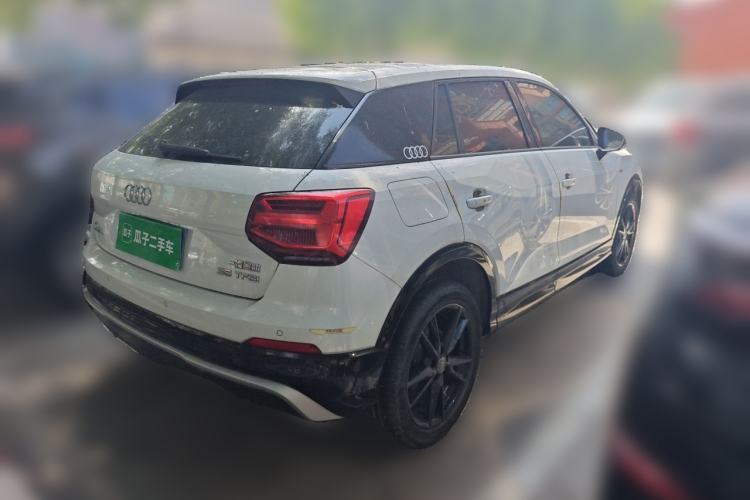 Used Audi Q2L 2020 35 TFSI Ambition Dynamic Edition Rear Right 45 Deg