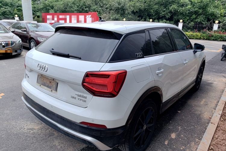 Used Audi Q2L 2020 35 TFSI Ambition Dynamic Edition Rear Right 45 Deg