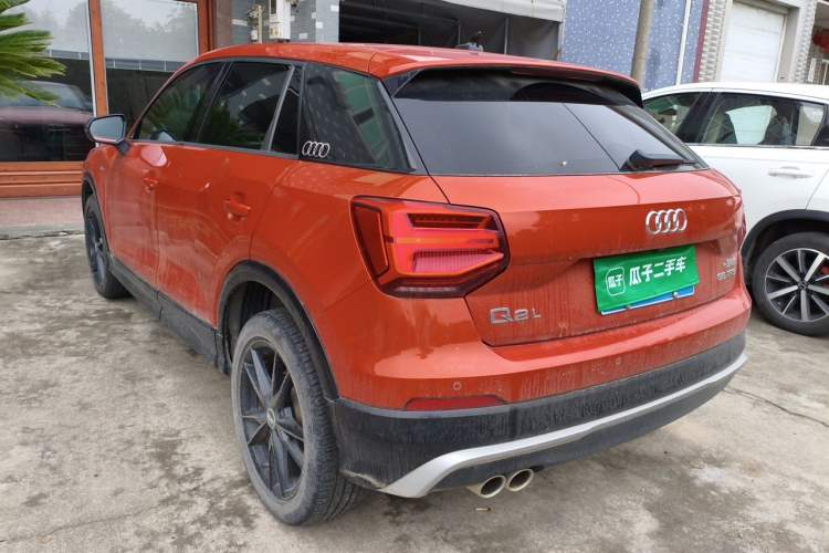 Used Audi Q2L 2020 35 TFSI Ambition Dynamic Edition Rear Left 45 Deg