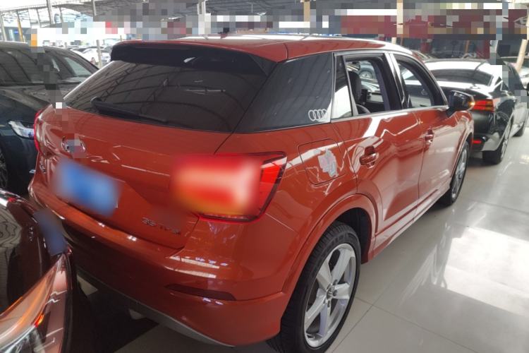 Used Audi Q2L 2020 35 TFSI Fashionable and Elegant Model Rear Right 45 Deg