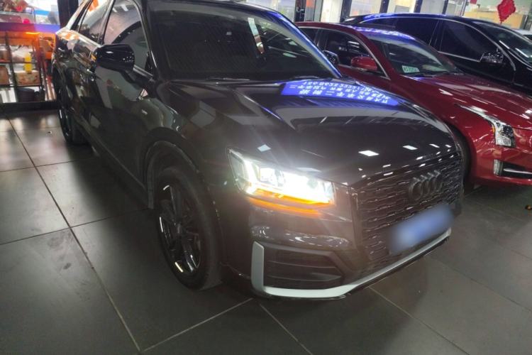 Used Audi Q2L 2021 35 TFSI Progressive Dynamic Edition Front Right 45 Deg
