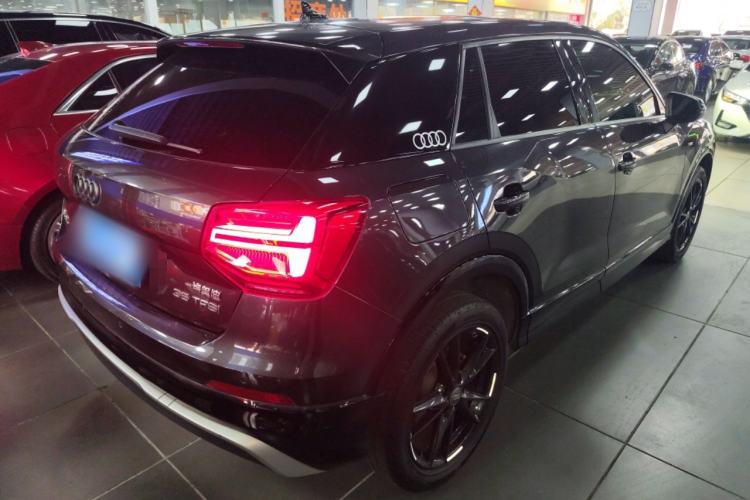 Used Audi Q2L 2021 35 TFSI Progressive Dynamic Edition Rear Right 45 Deg