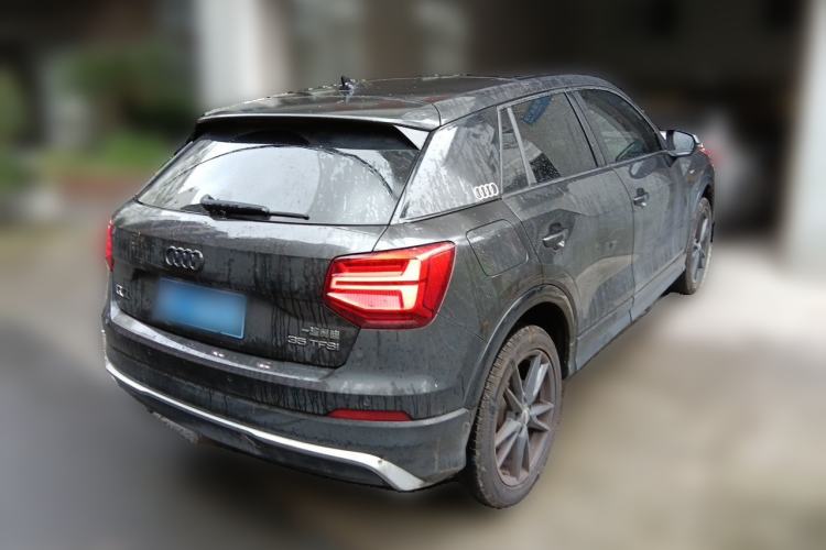 Used Audi Q2L 2021 35 TFSI Progressive Dynamic Edition Rear Right 45 Deg