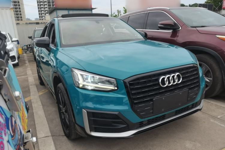 Used Audi Q2L 2021 35 TFSI Fashion Dynamic Model Front Right 45 Deg