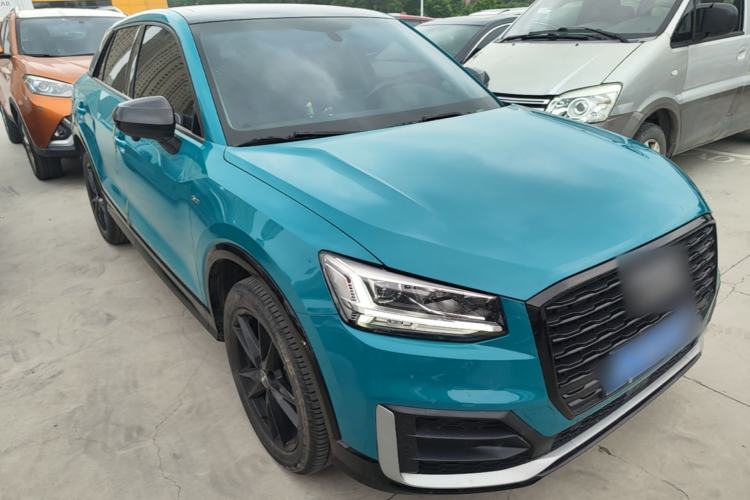 Used Audi Q2L 2021 35 TFSI Progressive Dynamic Edition Front Right 45 Deg