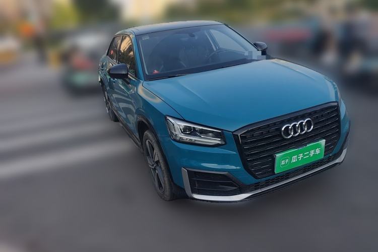 Used Audi Q2L 2021 35 TFSI Fashion Dynamic Model Front Right 45 Deg