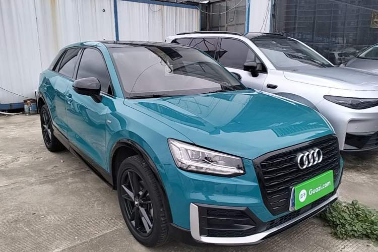 Used Audi Q2L 2021 35 TFSI Progressive Dynamic Edition Front Right 45 Deg