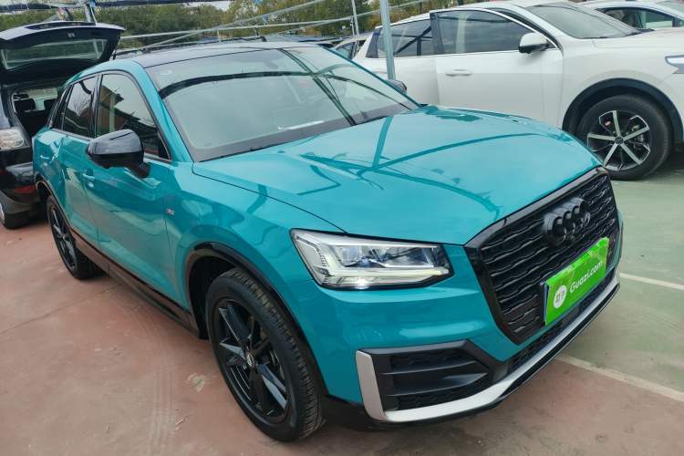 Used Audi Q2L 2021 35 TFSI Progressive Dynamic Edition Front Right 45 Deg