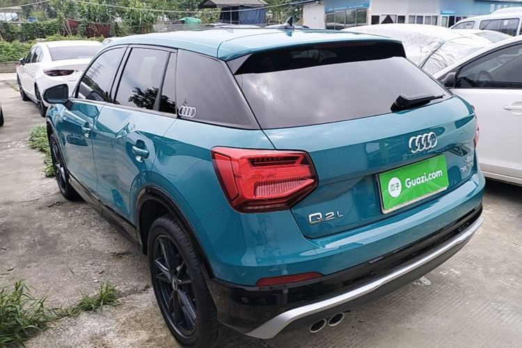 Used Audi Q2L 2021 35 TFSI Progressive Dynamic Edition Rear Left 45 Deg