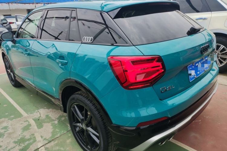 Used Audi Q2L 2021 35 TFSI Progressive Dynamic Edition Rear Left 45 Deg