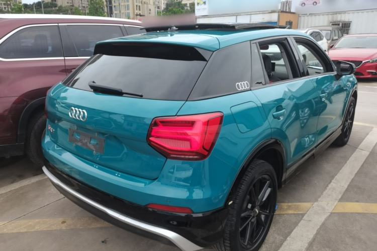 Used Audi Q2L 2021 35 TFSI Fashion Dynamic Model Rear Right 45 Deg