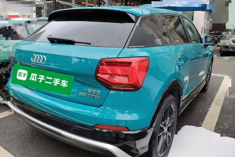 Used Audi Q2L 2021 35 TFSI Progressive Dynamic Edition Rear Right 45 Deg