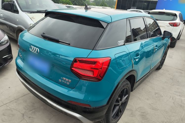 Used Audi Q2L 2021 35 TFSI Progressive Dynamic Edition Rear Right 45 Deg