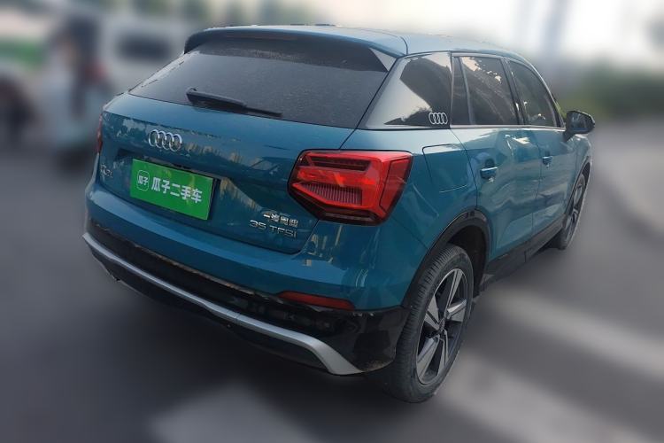 Used Audi Q2L 2021 35 TFSI Fashion Dynamic Model Rear Right 45 Deg