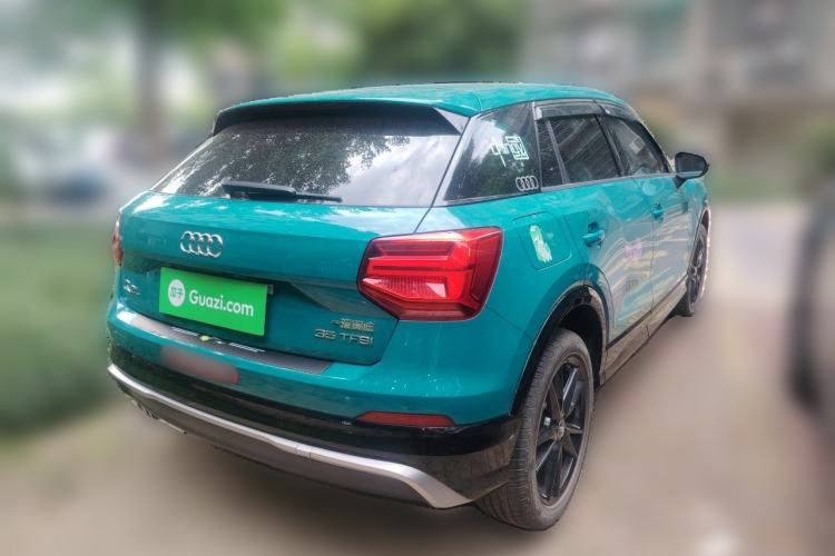 Used Audi Q2L 2021 35 TFSI Fashion Dynamic Model Rear Right 45 Deg