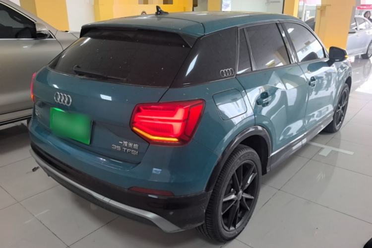Used Audi Q2L 2021 35 TFSI Fashion Dynamic Model Rear Right 45 Deg